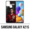 Samsung Galaxy A21s Case - La Casa De Papel - Denver Mask