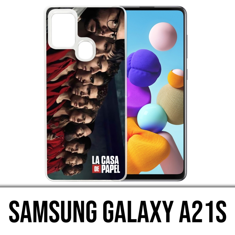 Coque Samsung Galaxy A21s - La Casa De Papel - Equipe