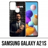Coque Samsung Galaxy A21s - La Casa De Papel - Professeur Masque