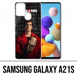 Samsung Galaxy A21s Case - La Casa De Papel - Rio Mask