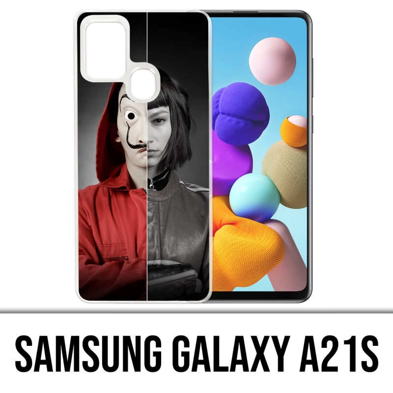 Funda Samsung Galaxy A21s - La Casa De Papel - Tokyo Split