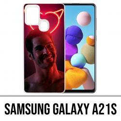 Samsung Galaxy A21s Case - Luzifer Love Devil