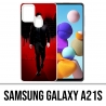Funda Samsung Galaxy A21s - Lucifer Wings Wall
