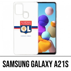 Custodia per Samsung Galaxy A21s - Fascia con logo OL Olympique Lyonnais