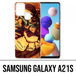 Samsung Galaxy A21s Case - One Punch Man Rage