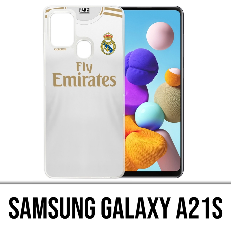 Funda Samsung Galaxy A21s - Camiseta Real Madrid 2020
