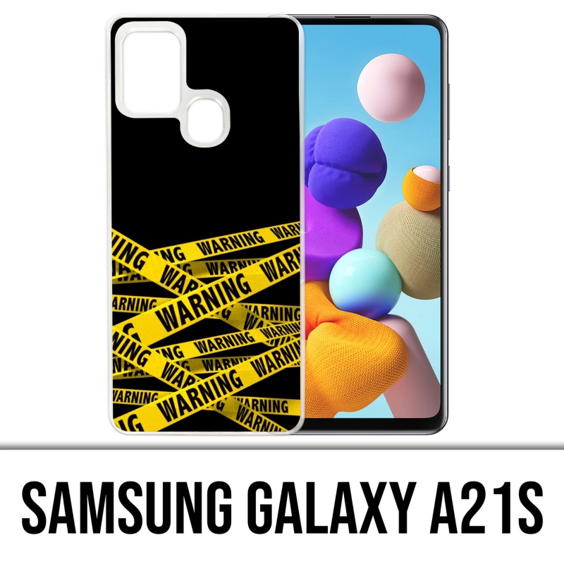 Samsung Galaxy A21s Case - Warning