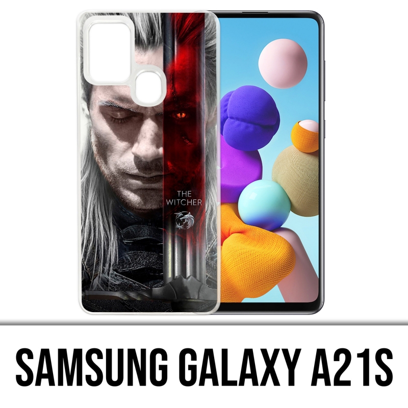 Coque Samsung Galaxy A21s - Witcher Lame Épée