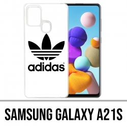 Samsung Galaxy A21s Case - Adidas Classic White