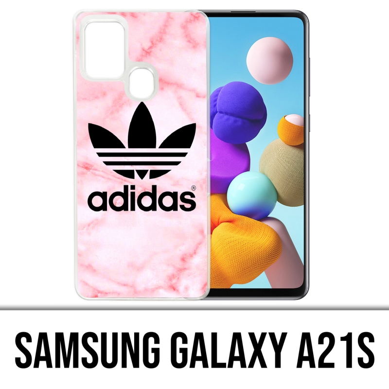Samsung Galaxy A21s Case - Adidas Marble Pink