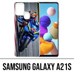 Samsung Galaxy A21s Case - Alex-Rins-Suzuki-Motogp-Pilote