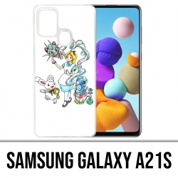 Funda Samsung Galaxy A21s - Pokémon Alicia en el país de las maravillas