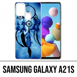 Custodia per Samsung Galaxy A21s - Acchiappasogni blu