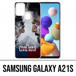 Custodia per Samsung Galaxy A21s - Avengers Civil War