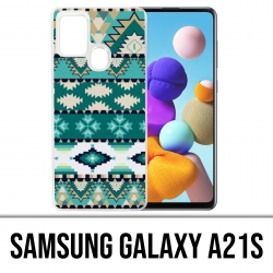 Funda para Samsung Galaxy A21s - Verde azteca