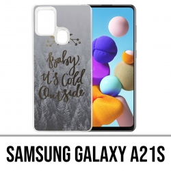 Samsung Galaxy A21s Case - Baby Cold Outside