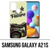 Funda Samsung Galaxy A21s - Regreso al futuro Delorean