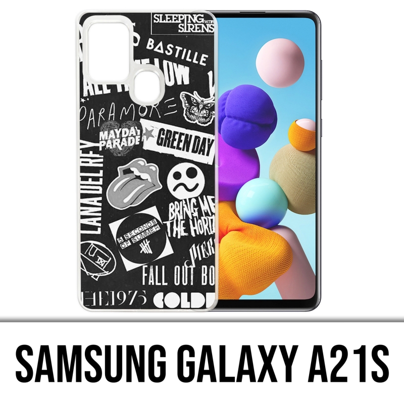 Samsung Galaxy A21s Case - Rock Badge