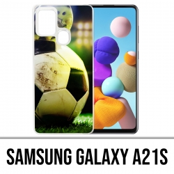 Samsung Galaxy A21s Case - Fußballfußball