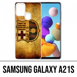 Samsung Galaxy A21s Case - Barcelona Vintage Football