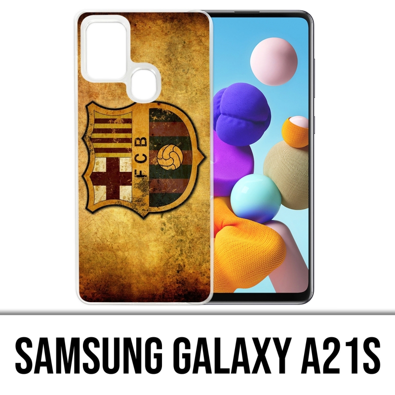 Samsung Galaxy A21s Case - Barcelona Vintage Fußball
