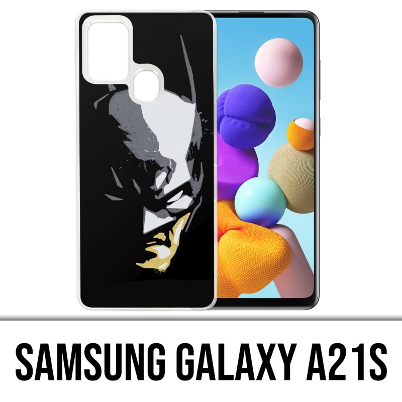 Custodia per Samsung Galaxy A21s - Batman Paint Face