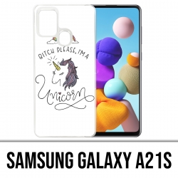 Samsung Galaxy A21s Case - Bitch Please Unicorn Unicorn