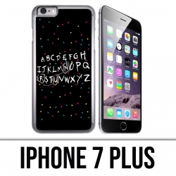 Coque iPhone 7 PLUS - Stranger Things Alphabet
