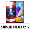 Funda Samsung Galaxy A21s - Escudo de los Vengadores del Capitán América
