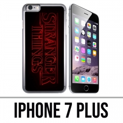 Coque iPhone 7 PLUS - Stranger Things Logo