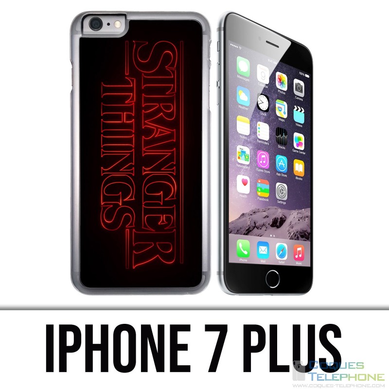 Funda para iPhone 7 Plus - Logotipo de Stranger Things