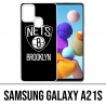 Custodia per Samsung Galaxy A21s - Brooklin Nets
