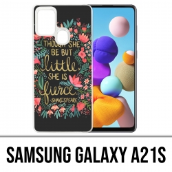 Custodia per Samsung Galaxy A21s - Citazione di Shakespeare
