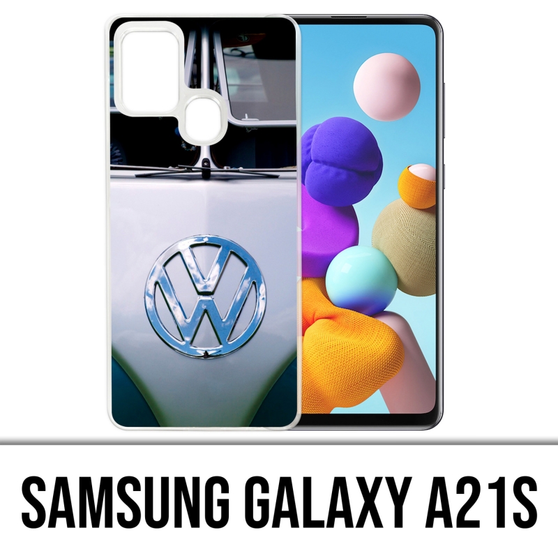 Samsung Galaxy A21s Case - Vw Volkswagen Grey Combi