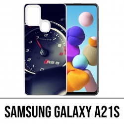Coque Samsung Galaxy A21s - Compteur Audi Rs5