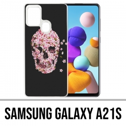 Custodia per Samsung Galaxy A21s - Crane Flowers 2
