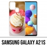 Samsung Galaxy A21s Case - Pink Cupcake