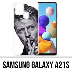 Samsung Galaxy A21s Case - David Bowie Hush