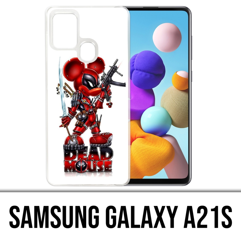 Custodia per Samsung Galaxy A21s - Deadpool Mickey