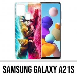 Samsung Galaxy A21s Case - Dragon Ball Black Goku