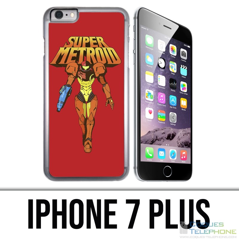Funda iPhone 7 Plus - Super Metroid Vintage