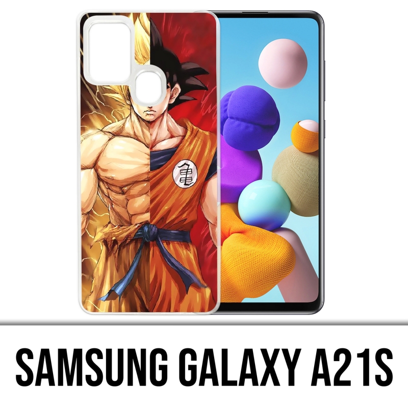 Coque Samsung Galaxy A21s - Dragon Ball Goku Super Saiyan