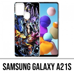 Samsung Galaxy A21s Case - Dragon Ball Goku Vs Beerus