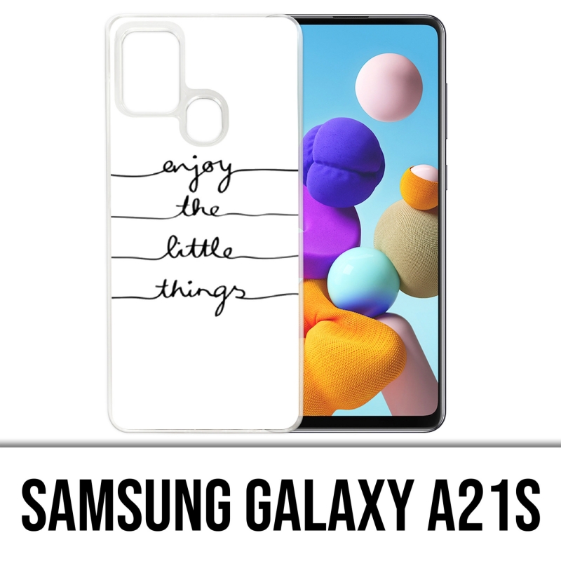 Funda Samsung Galaxy A21s - Disfruta de pequeñas cosas
