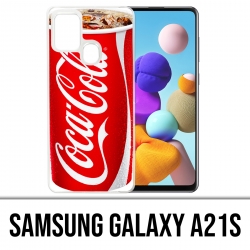 Custodia per Samsung Galaxy A21s - Fast Food Coca Cola