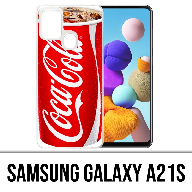 Samsung Galaxy A21s Case - Fast Food Coca Cola