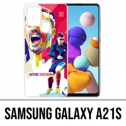 Samsung Galaxy A21s Case - Griezmann Fußball