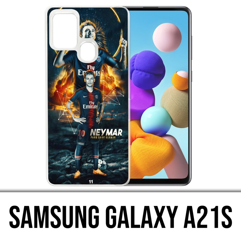 Samsung Galaxy A21s Case - Fußball Psg Neymar Sieg