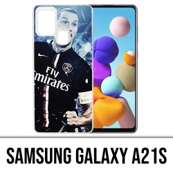 Coque Samsung Galaxy A21s - Football Zlatan Psg