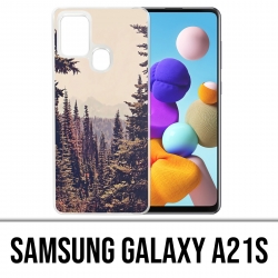 Funda Samsung Galaxy A21s - Bosque de abetos
